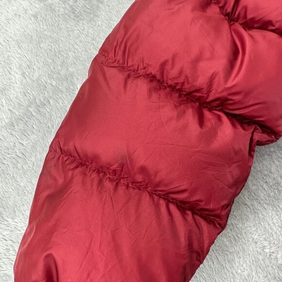 Burberry Red Down Puffer Jacket Boys Size 10 - Picture 15 of 16